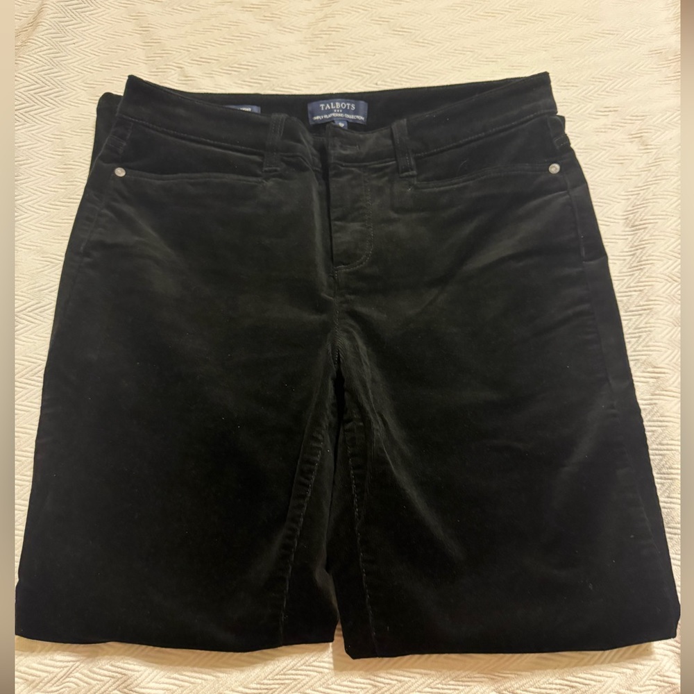 Talbots straight corduroy pants. Simply flattering collection